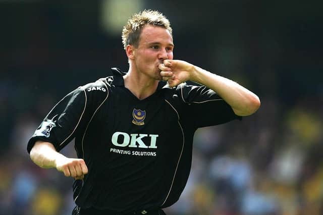 Matt Taylor was inducted into Pompey's Hall of Fame in April.
