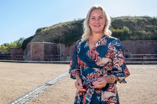 Dame Caroline Dinenage, Conservative MP for Gosport.