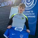 Pompey new-boy Brandon Downey