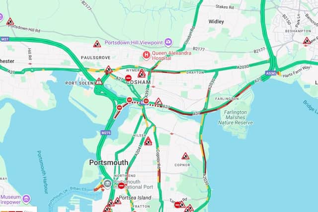 Traffic delays September 6