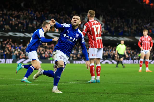 Conor Chaplin has scored 55 goals in 174 appearances for Ipswich. Picture: Stephen Pond/Getty Images