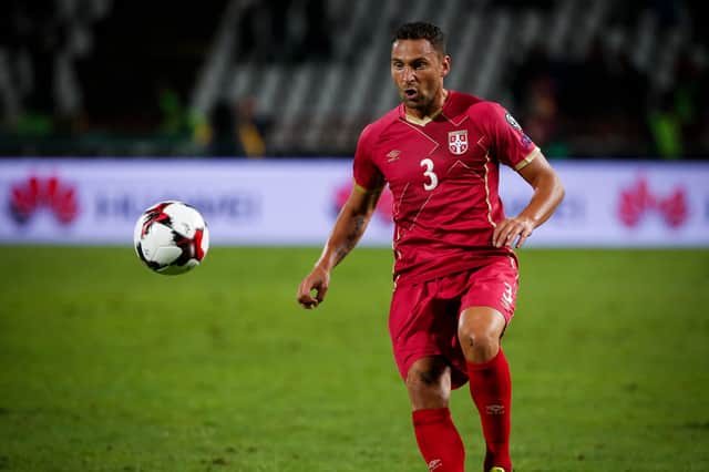 Former Pompey player Dusko Tosic in action for Serbia at the 2018 World Cup finals. Picture: Srdjan Stevanovic/Getty Images