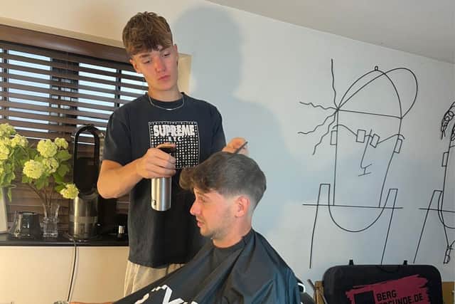 Inspirational teenager hosts unique barbering event to support charity