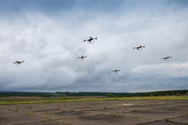 Royal Marines carried out experimental exercises with a range of drones to further develop tactics and techniques with autonomous systems.