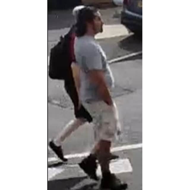Police would like to speak to the man pictured after £2,000 worth of damage was caused to a parked car on Agincourt Avenue in Alver Valley on Friday, June 20.