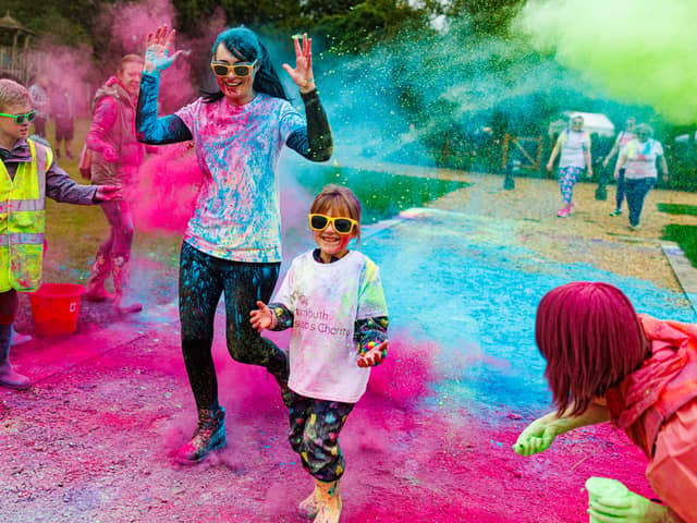 QA colour dash event at Staunton Country Park
Picture:Marcin Jedrysiak