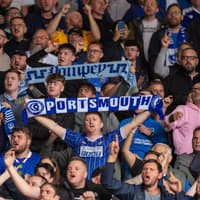 61 cracking images of 2,700 Portsmouth supporters enjoying derby against Southampton from inside St Mary's