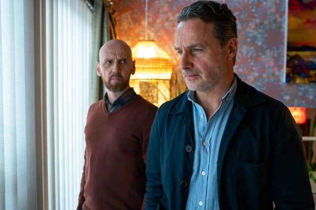 Ewen Bremner (L) and Andrew Lincoln (R) in Coldwater
