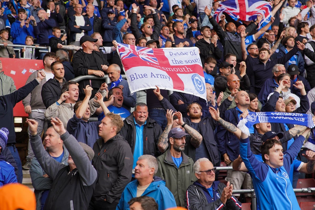 'Different class. The best there is' - Portsmouth players hail travelling Fratton faithful for their 'insane' support at Southampton