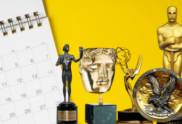 Save the dates: here's all the major award ceremonies set to take place on the Road to the Oscars 2026!