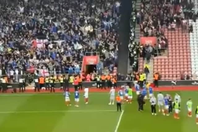 Pompey draw 0-0 with Saints at St Mary’s
