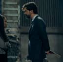 Jaz Sinclair and Hamish Linklater in season two of Gen V.