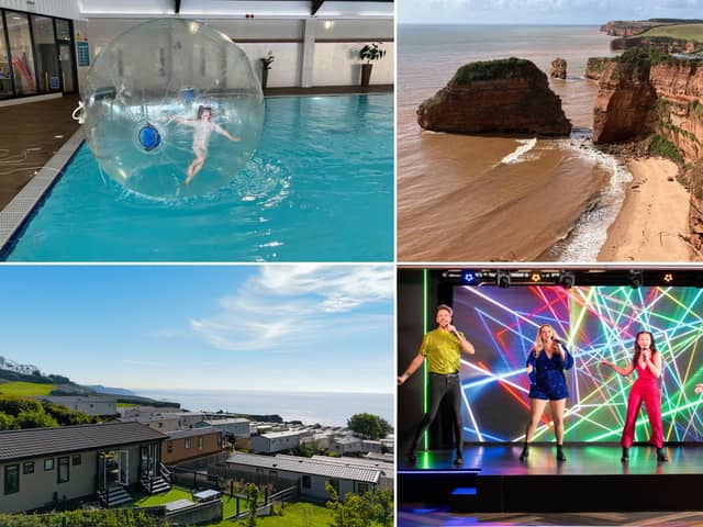 Ladram Bay holiday park in Devon