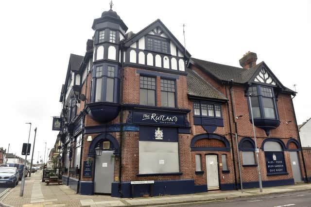 The Rutland Arms in Southsea has been boarded up with landlady Sarah Lucas evicted 
