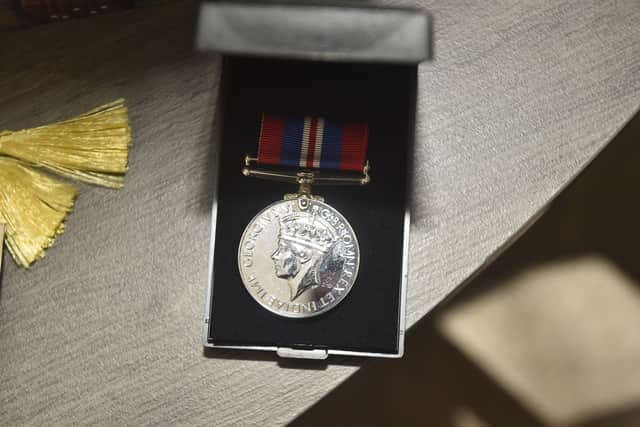 Mabel Kidney's War Service Medal.