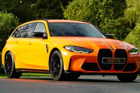 Finished in a bold bright orange, this is a sports estate car that will certainly stand out