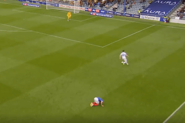 George Brown goal v Pompey