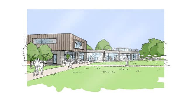 Artist's impression of the new People's Park in Gosport