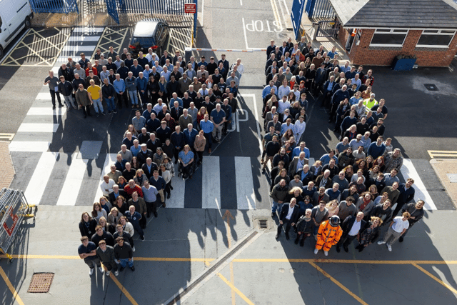 Airbus' base in Portsmouth has turned 70 with celebrations abound.