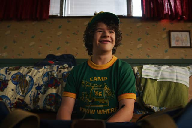 Dustin in Stranger Things season three
