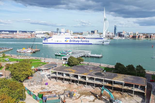 Demolition of Gosport bus station
