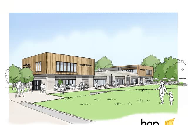The proposed design for Gosport People's Park