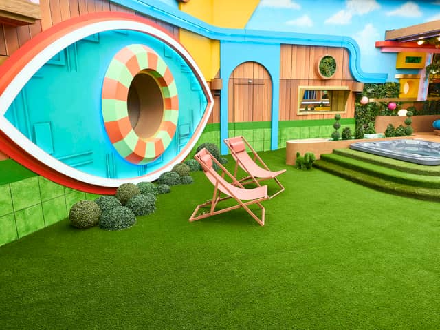A look at the garden in the Big Brother house