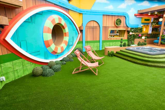 A look at the garden in the Big Brother house