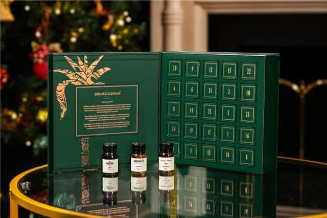 The Rum Advent Calendar from Drinks by the Dram features 25 hand-picked rums from top producers around the world – one behind each door.
