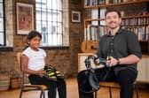 Children take part in trying to guess adults' age based on the activities they enjoy