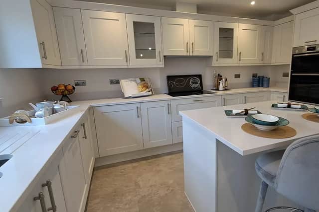 The ground floor is all designed around open-plan family living