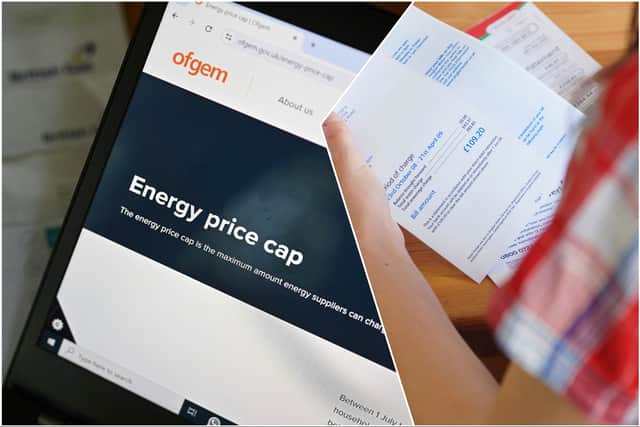 UK households could face a £100 rise in energy bills from April 2026 (Photos: Getty Images)