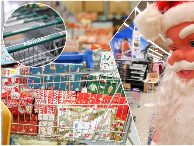 Morrisons has opened its Christmas delivery slots earlier than last year to help shoppers plan ahead (Photos: Getty Images)