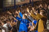 Pompey fans as 19,646 supporters turned out for the clash with Watford. 