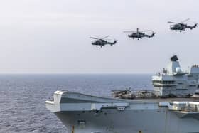 The advanced new Sea Venom missile will be used on naval strike helicopters deployed alongside the Royal Navy flagship HMS Prince of Wales.
