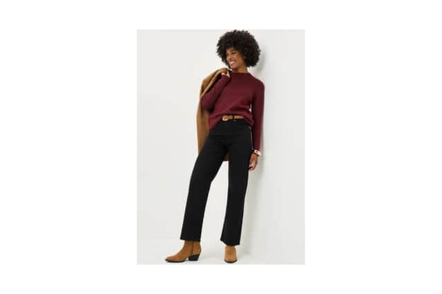 Burgundy Knit Jumper