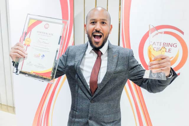Akash restaurant, Southsea has won National Winner of creative chef of the year 2025 of the Catering Circle, Channel S

Pictured: Faz Ahmed at Meridan Grand, London on Tuesday 30th September 2025


Picture: Habibur Rahman