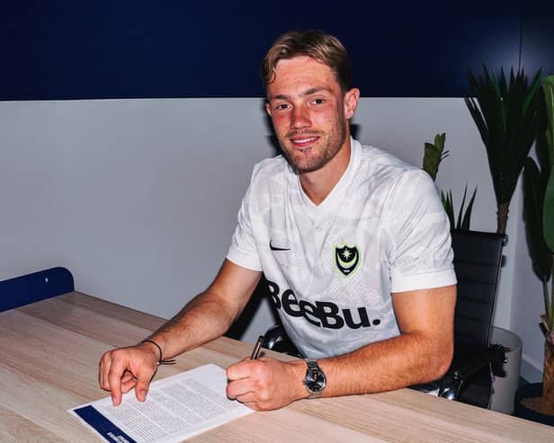 New Pompey keeper Josef Bursik. Pic: Portsmouth FC