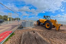 Closure of the Beach near South Parade Pier