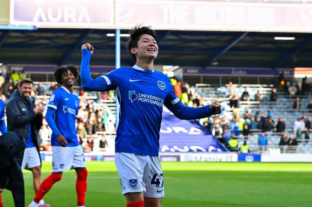 Gaffer For a Day, Ryan Crockford, has been hugely impressed with Minhyeok Yang. Picture: Graham Hunt/ProSportsImages