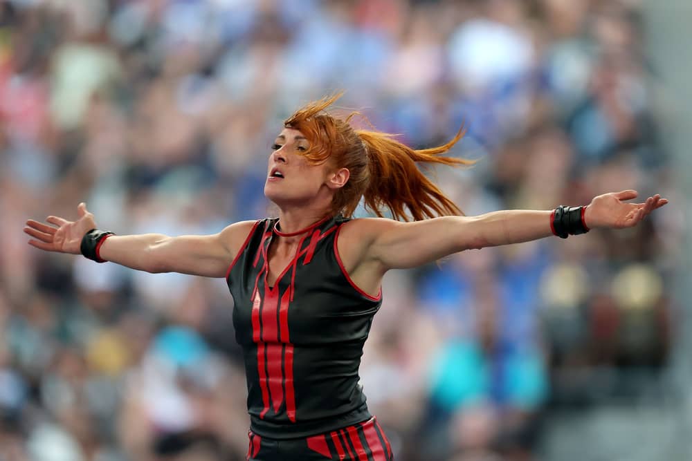 Becky Lynch is set to take on Maxxine Dupri, as a result of their altercation last week, on the final Monday Night Raw before Crown Jewel: Perth this weekend.