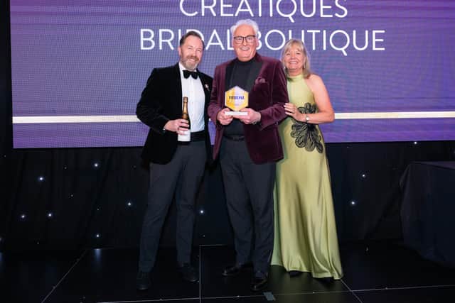 Creatiques Bridal Boutique, in Southsea, has celebrated winning the Editors’ Choice Award at the The Bridal Buyer awards