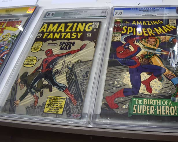 If you own any rare comics from the 60s and 70s, like this 1962 edition of Amazing Fantasy, featuring Spider-Man's debut, they could be worth thousands of pounds