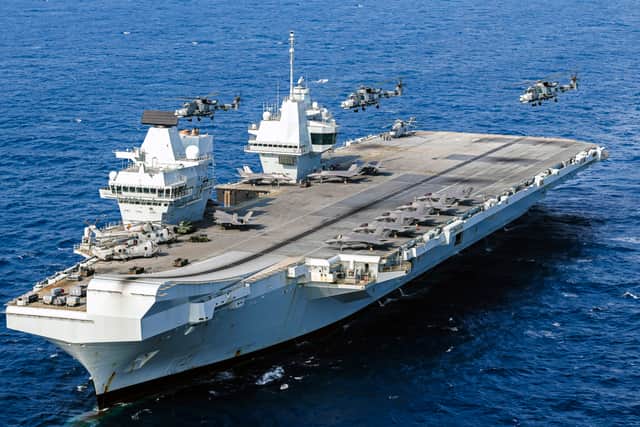 HMS Prince of Wales, the Royal Navy flagship, has joined forces with the Indian aircraft carrier INS Vikrant on Exercise Konkan.