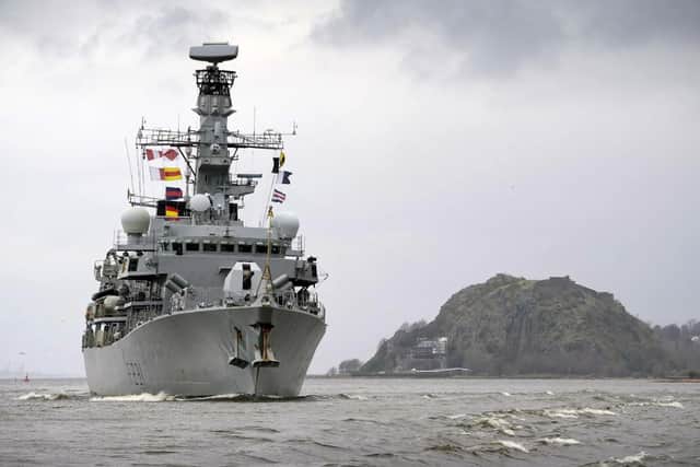 HMS Argyll was towed to Portsmouth in September ahead of her disposal. The Royal Navy frigate has had a long and extensive career.