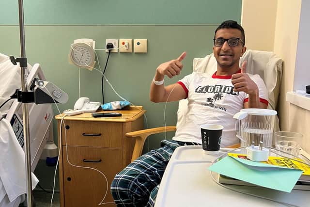 Sagar Desai, 38, was shocked to learn last May he had been born with a congenital heart condition. The personal trainer had a bicuspid aortic valve —an abnormality where the valve has only two flaps to regulate blood flow instead of the usual three. 
This year, he is taking part in the GSR to raise money for the British Heart Foundation.