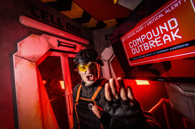 Compound allows visitors to become the latest test subjects of the Phalanx - a shady organisation originally tasked with containing the Nemesis beast