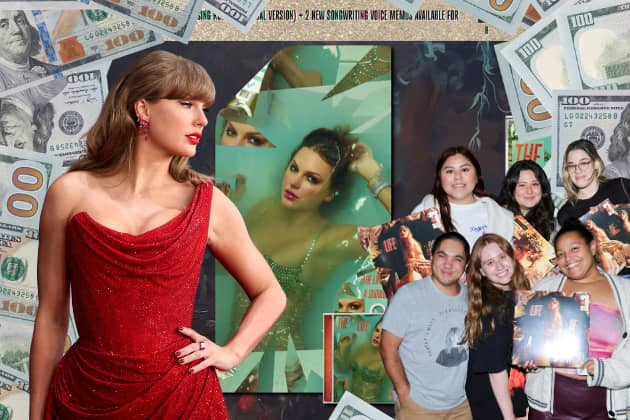 How much would it cost Swifties to collect all the variants currently on offer of The Life of a Showgirl - as of writing, given the speed they're being issued?