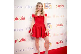 Eve Wilson, 16, from Portsmouth, at the launch of the film Kids Like Us. A documentary raising awareness of childhood cancer in which Eve shared her journey.