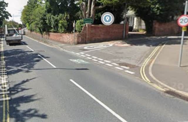 Havant Road junction of East Cosham Road, near Cosham